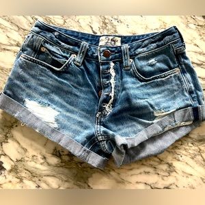 Free People Denim Shorts
